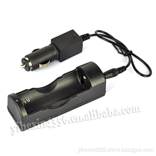 Portable And Universal Car Charger With 26650/18650 Battery Slot